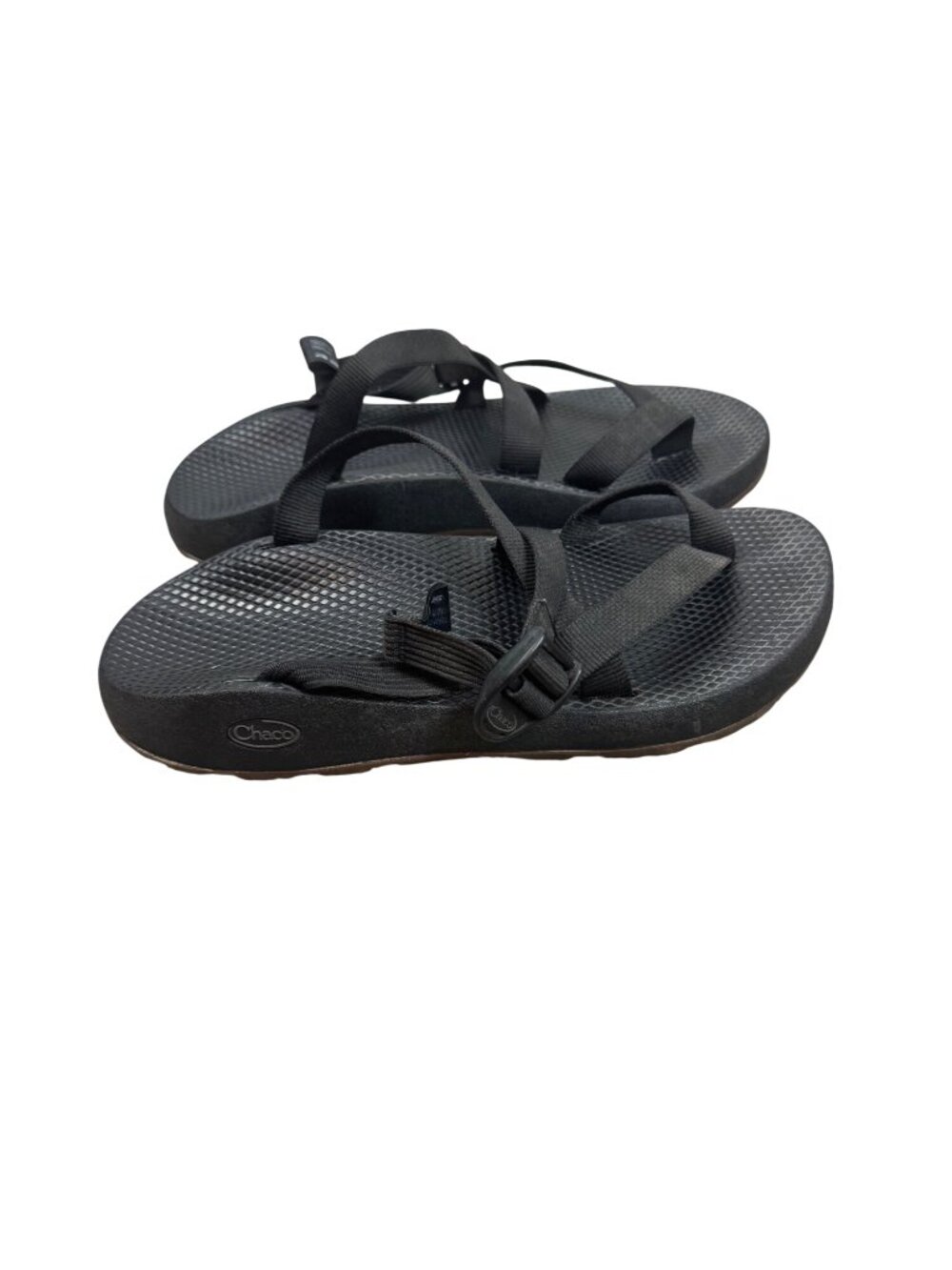 Chaco Zong Sandals Mens Size 11 Black Adjustable Strap Outdoor Footwear